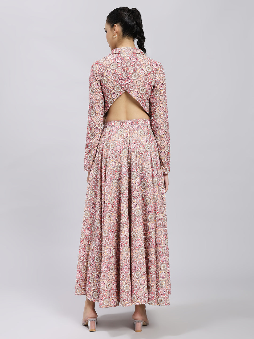 Rosé Mandala Skirt Set