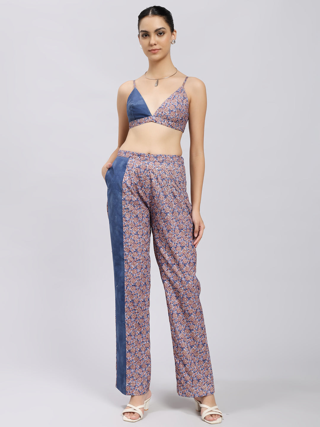 Azure Mosaic Co-ord Set