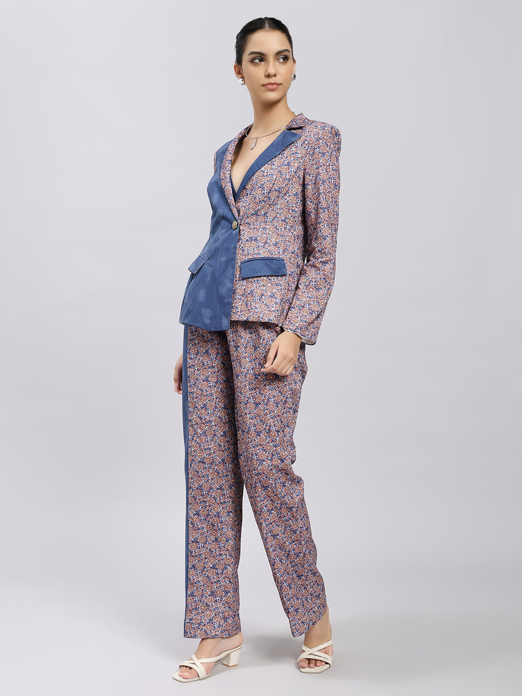 Azure Mosaic Co-ord Set