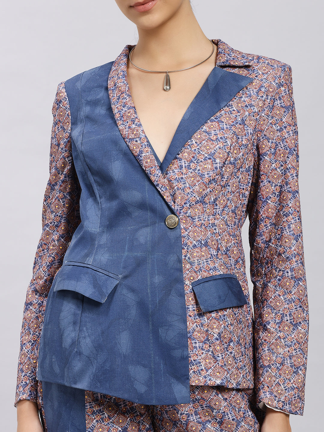 Azure Mosaic Co-ord Set