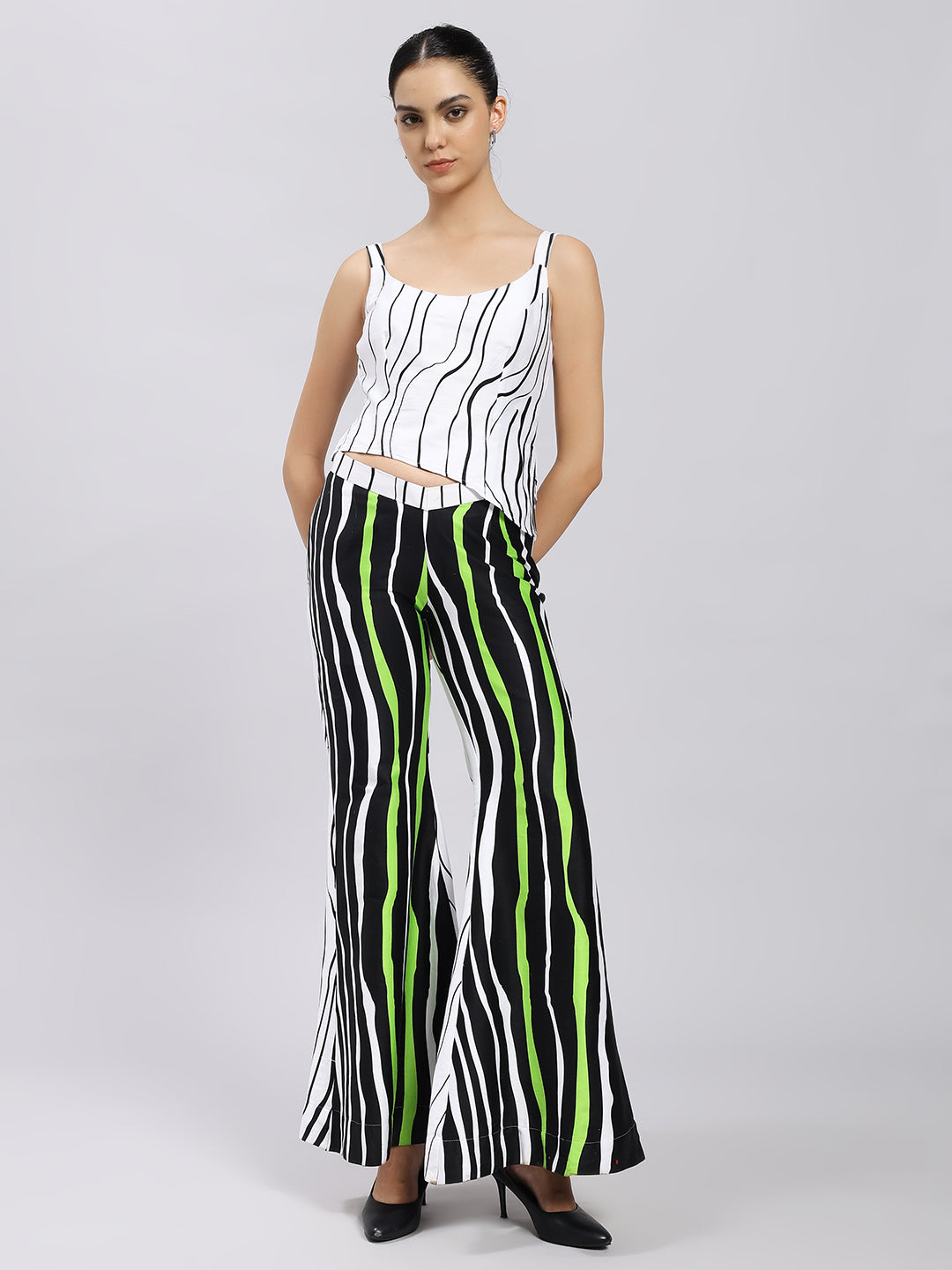 Electric Stripes Co-ord Set