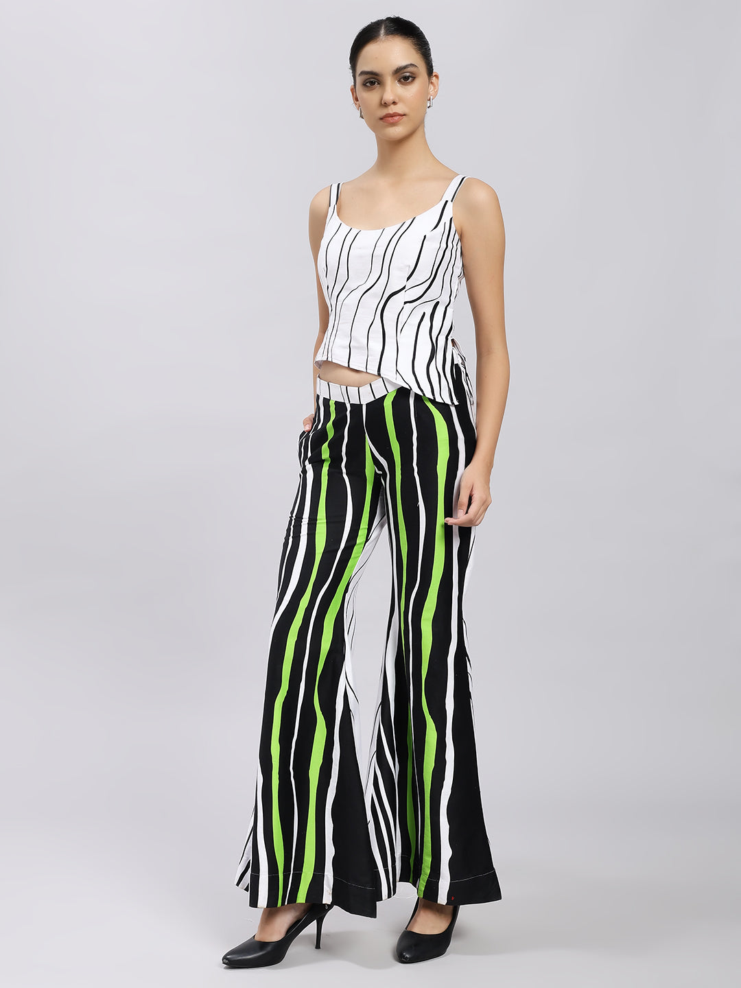Electric Stripes Co-ord Set