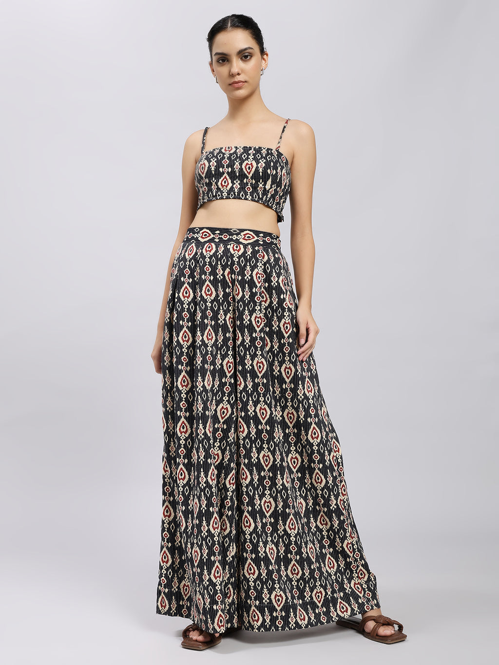 Noir Ikat Harmony Co-ord Set