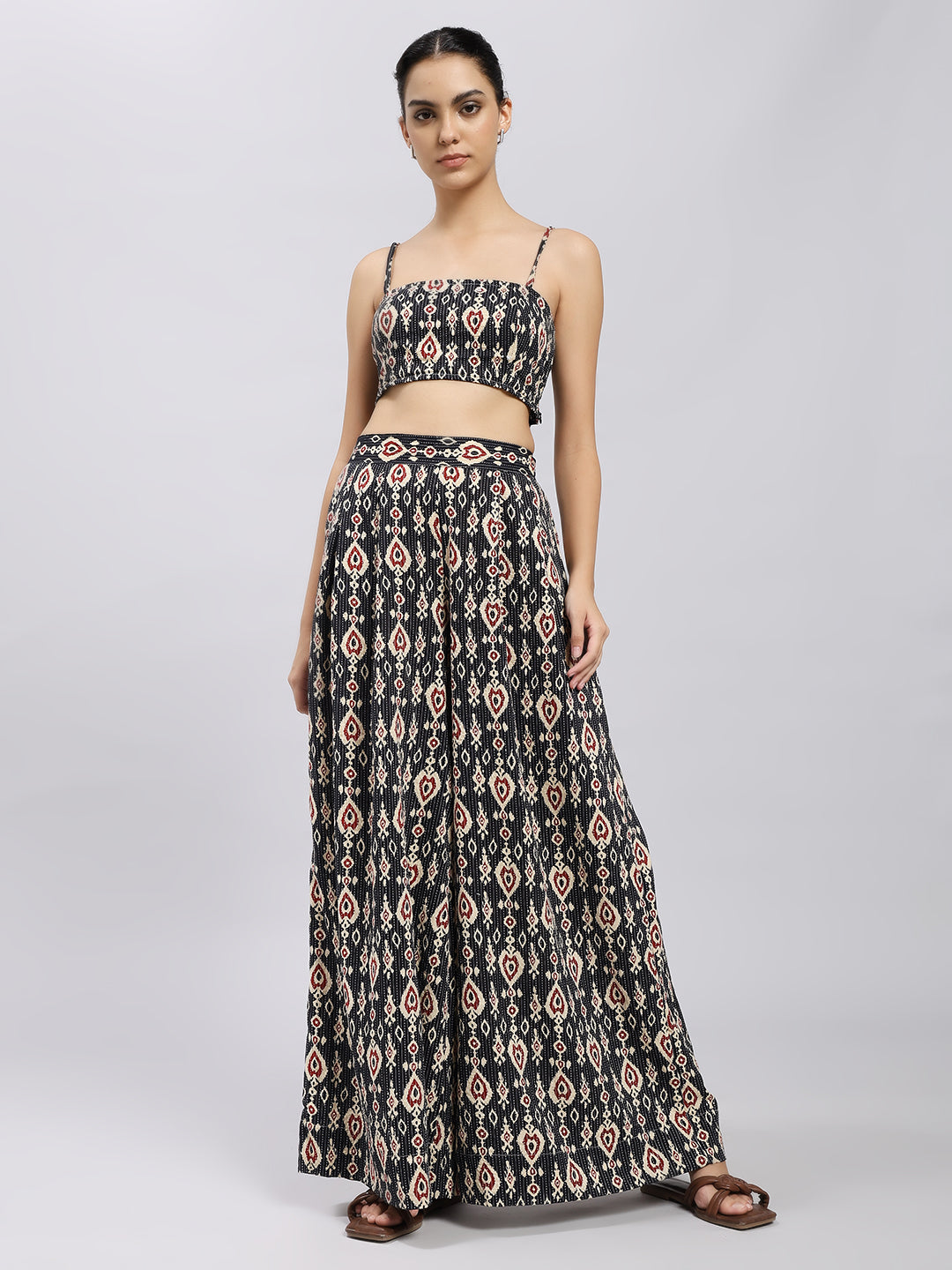 Noir Ikat Harmony Co-ord Set