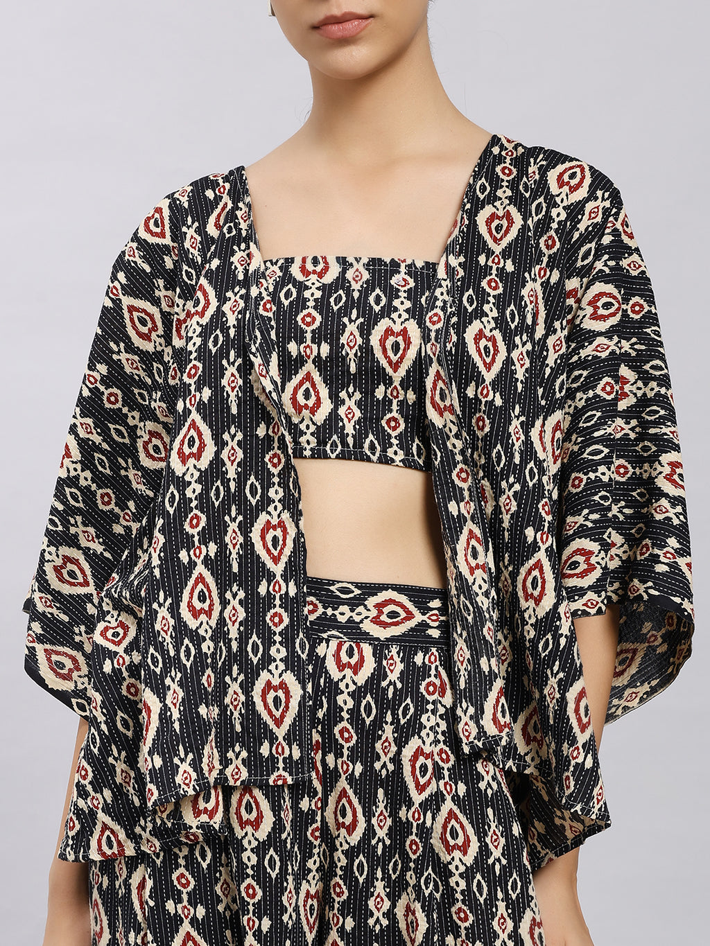 Noir Ikat Harmony Co-ord Set